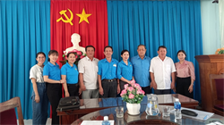LĐLĐ huyện Hàm Thuận Bắc: Cụm thi đua số 1 tổng kết phong trào thi đua năm 2023